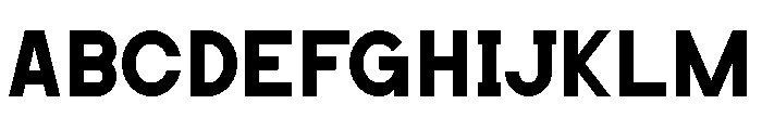Wofalt Font UPPERCASE
