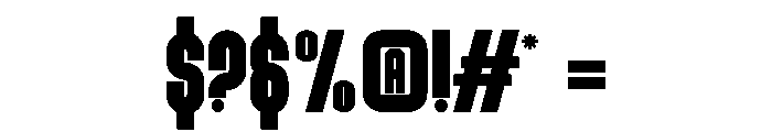 Wofhero Font OTHER CHARS