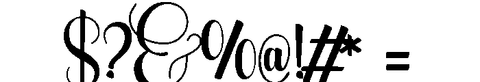 WolfBanePro Regular Font OTHER CHARS