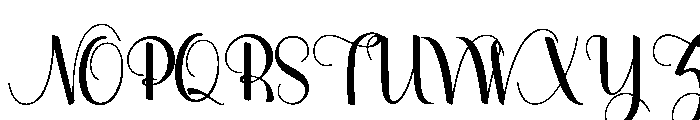 WolfBanePro Regular Font UPPERCASE