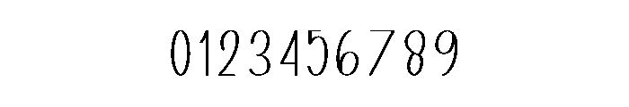 Wolfcut Font OTHER CHARS