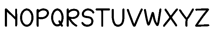 Wolfie Font LOWERCASE