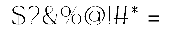 Wolmer Font OTHER CHARS