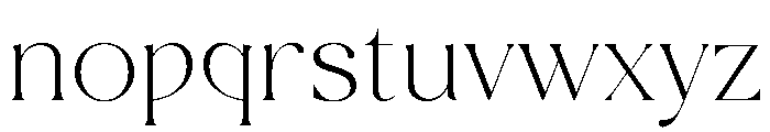 Wolmer Font LOWERCASE