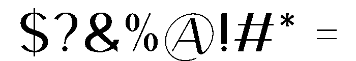 Woman Dreaming Font OTHER CHARS