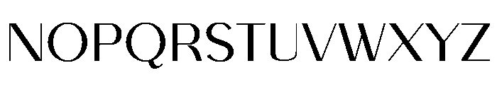 Woman Dreaming Font LOWERCASE