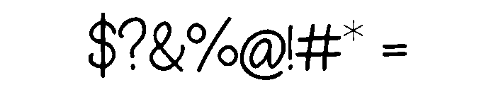 Wombat Font OTHER CHARS