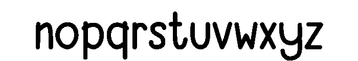 Women Day Font LOWERCASE