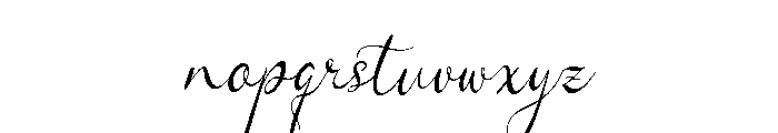 Woncherlly Font LOWERCASE