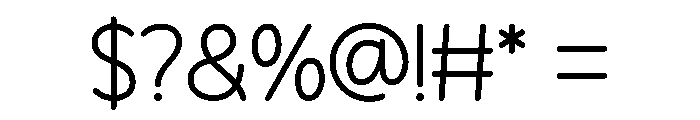 Wonder Banana Font OTHER CHARS