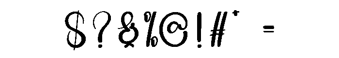 Wonder Beach Font OTHER CHARS