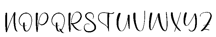 Wonder Beach Font UPPERCASE