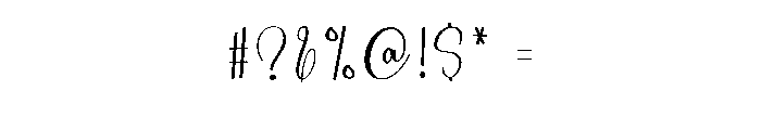 Wonder Bright Font OTHER CHARS
