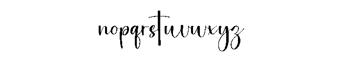 Wonder Bright Font LOWERCASE