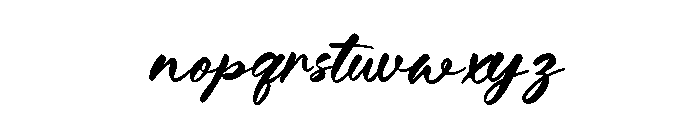 Wonder Chemis Regular Font LOWERCASE
