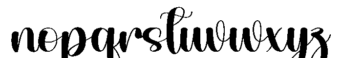 Wonder Delight Font LOWERCASE