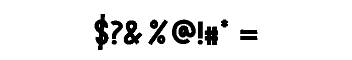 Wonder Halloween Font OTHER CHARS