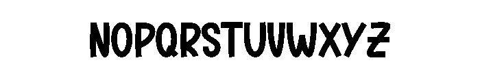 Wonder Halloween Font UPPERCASE
