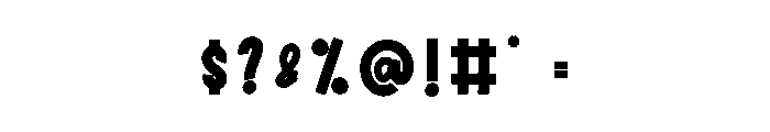 Wonder Jellyfish Font OTHER CHARS