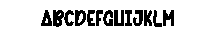 Wonder Jellyfish Font UPPERCASE