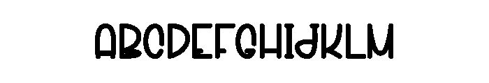 Wonder Notebook Font UPPERCASE