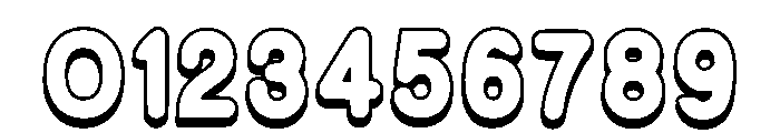 Wonder Outline Regular Font OTHER CHARS