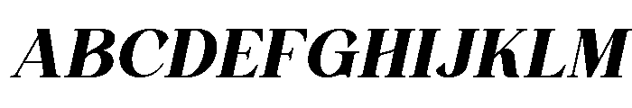 Wonder Society Black Italic Font UPPERCASE