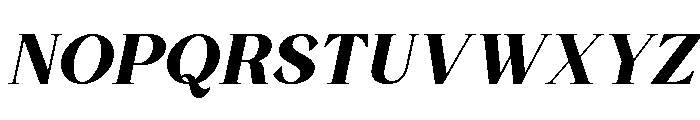 Wonder Society Black Italic Font UPPERCASE