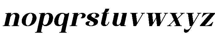 Wonder Society Bold Italic Font LOWERCASE