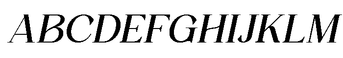 Wonder Society Italic Font UPPERCASE