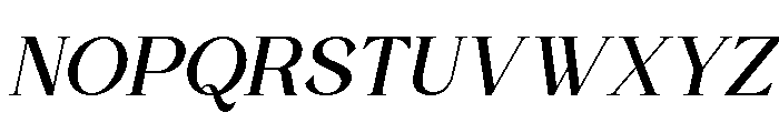 Wonder Society Italic Font UPPERCASE