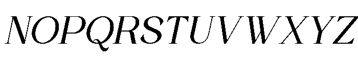 Wonder Society Light Italic Font UPPERCASE