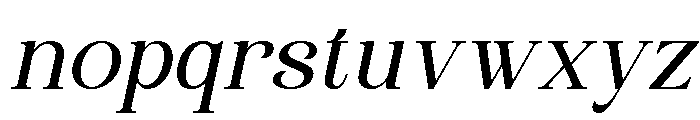 Wonder Society Light Italic Font LOWERCASE