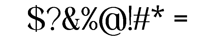 Wonder Society Light Font OTHER CHARS