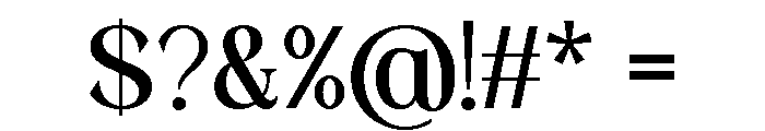 Wonder Society Regular Font OTHER CHARS