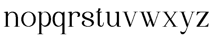 Wonder Society Thin Font LOWERCASE