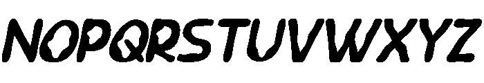 Wonder Summer Italic Font UPPERCASE