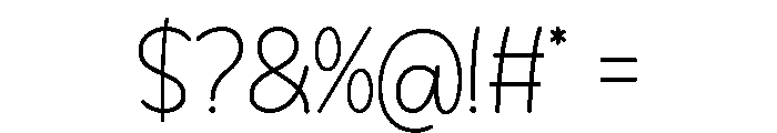 Wonder Teacher Font OTHER CHARS