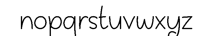 Wonder Teacher Font LOWERCASE