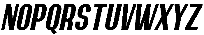 Wonder Vibe Italic Font UPPERCASE