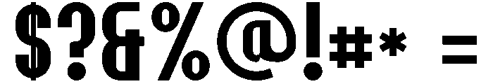 Wonder Vibe Font OTHER CHARS