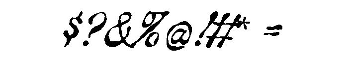 WonderFinderScript-Regular Font OTHER CHARS