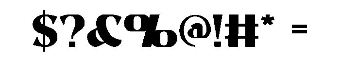 WonderGlamour Font OTHER CHARS