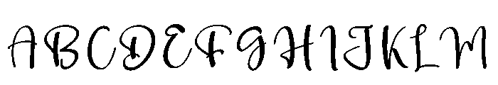 Wonderful Cherries Font UPPERCASE