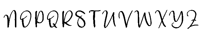 Wonderful Cherries Font UPPERCASE