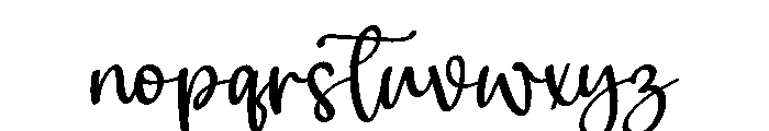 Wonderful Cherries Font LOWERCASE