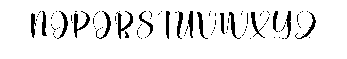 Wonderful Christmas1 Font UPPERCASE