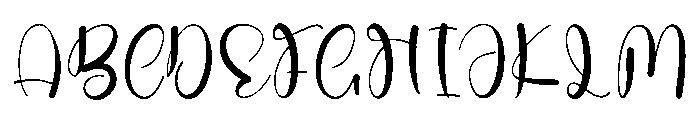 Wonderful Dreaming Font UPPERCASE