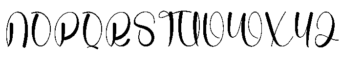 Wonderful Dreaming Font UPPERCASE