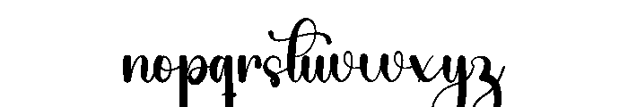 Wonderful Dreaming Font LOWERCASE